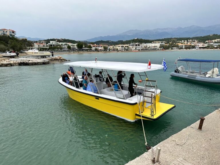 Chania: Boat Trip With Guided Snorkeling & Stand-Up Paddling