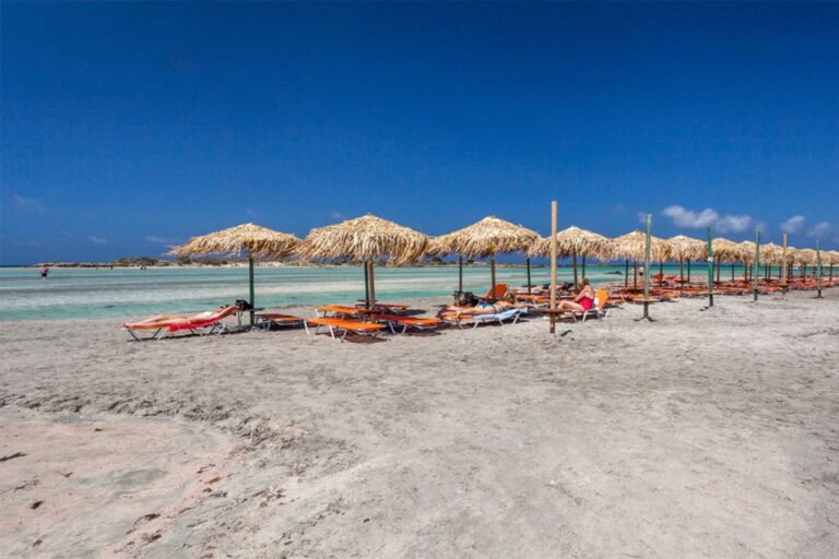 Chania: Elafonisi and Milia Mountain With Loungers and Lunch