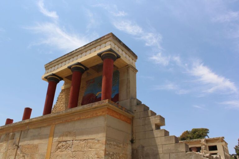 Chania to Knossos Palace & Heraklion City Private Transfer