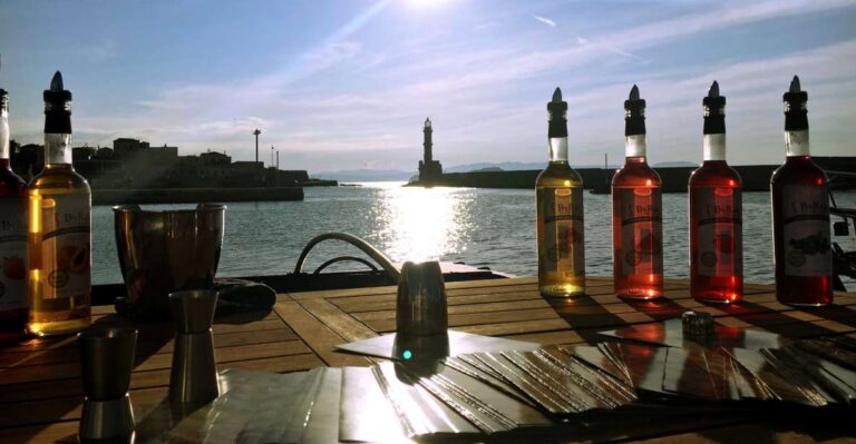 Chania: Wine, Food, and Sunset Tour With 3-Course Dinner