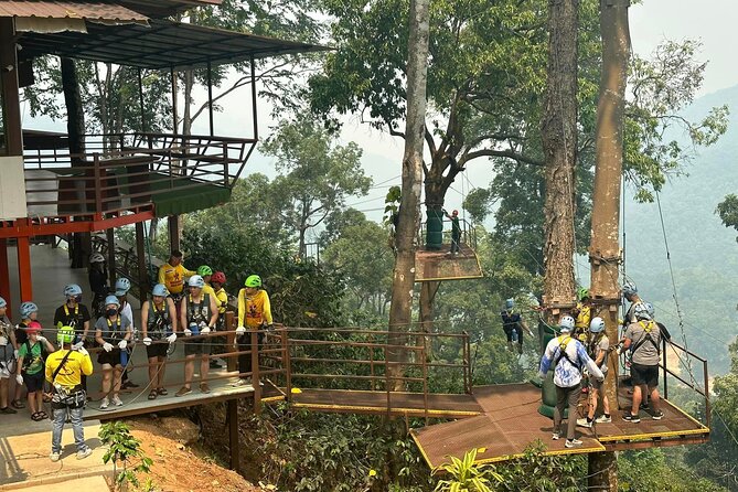 Chiang Mai Private Tour Zipline Mae Kam Pong and Nature Hotspring