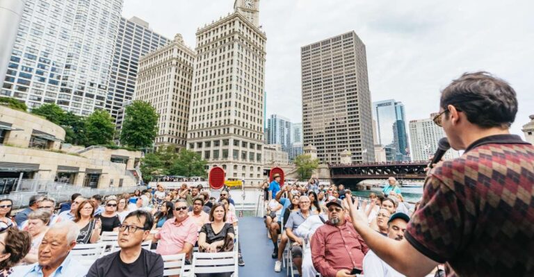 Chicago: 1.5-Hour Lake and River Architecture Cruise