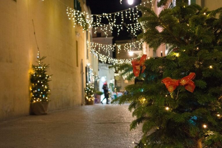 Christmas Exploration of Matera Walking Tour