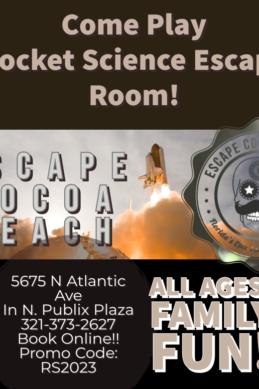 Cocoa Beach: Rocket Science Escape Room Game