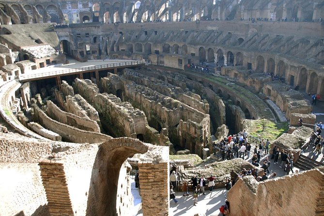 Colosseum With Arena Floor, Roman Forum and Palatine Hill – Private Tour