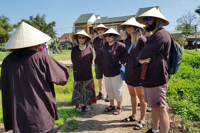 Cooking Class in Tra Que Village With Market and Garden Tour