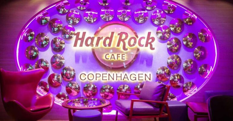 Copenhagen: Hard Rock Cafe With Set Menu for Lunch or Dinner