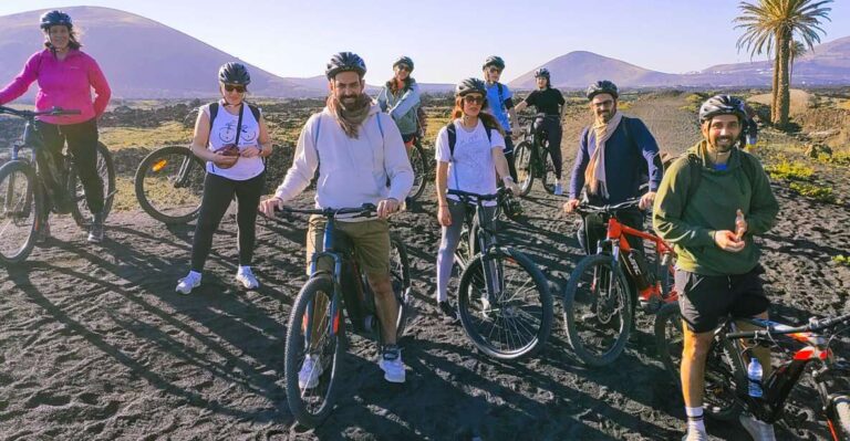 Costa Teguise: E-Bike Tour Among the Volcanoes in Lanzarote