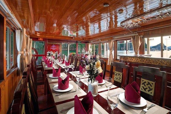 1 cozy bay cruise 2 day explore halong bay with transfer from hanoi Cozy Bay Cruise: 2-Day Explore Halong Bay With Transfer From Hanoi