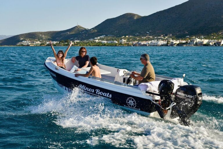 Crete: Be Your Own Captain and Explore the Mirabello Bay!