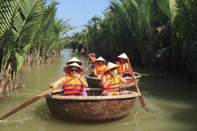 Cycling, Buffalo, Basket Boat Ride in Hoi an