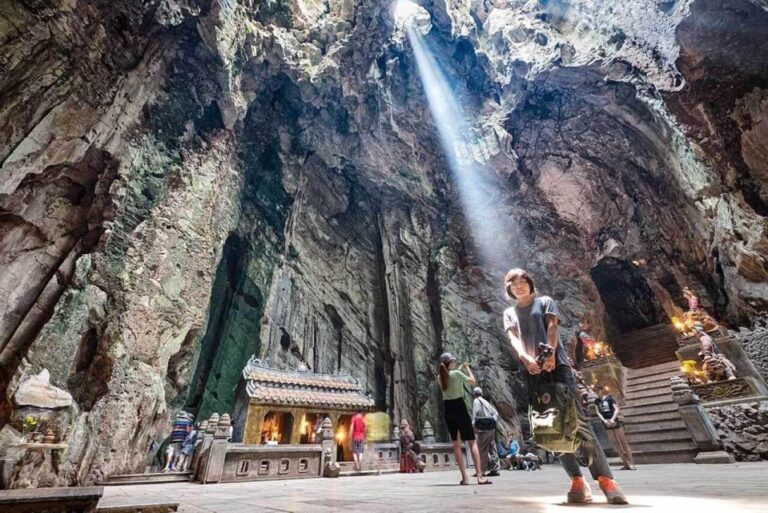 Da Nang : Lady Buddha-Marble Mountain -Am Phu Cave Tour