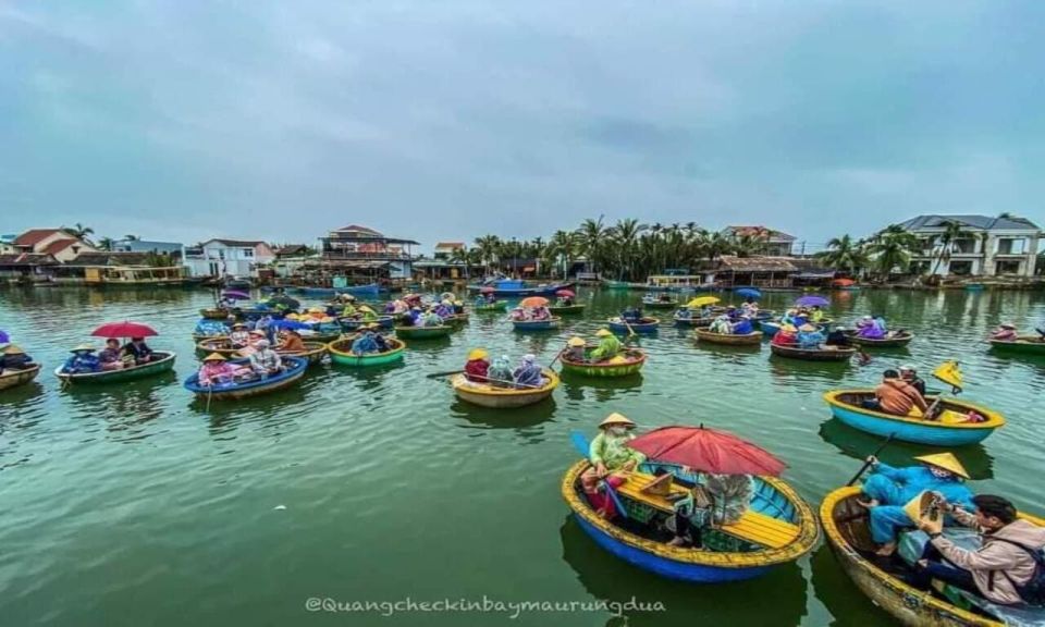 1 da nang marble mountain hoi an city tour basket boat ride Da Nang: Marble Mountain- Hoi An City Tour -Basket Boat Ride