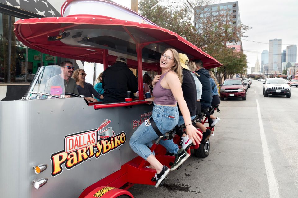 1 dallas party bike pub crawl in deep ellum Dallas Party Bike Pub Crawl in Deep Ellum