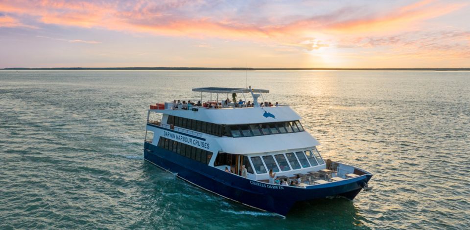 1 darwin darwin harbor sunset cruise with buffet dinner Darwin: Darwin Harbor Sunset Cruise With Buffet Dinner