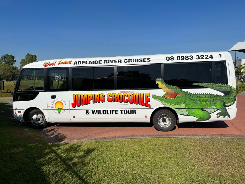 1 darwin the croc bus to the famous jumping crocodile cruise Darwin: The Croc Bus to the Famous Jumping Crocodile Cruise