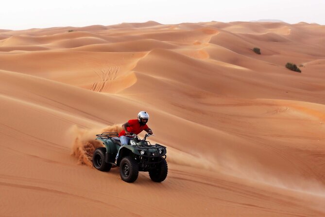 Desert 4×4 Safari, Complimentary ATV Ride, Camel Ride, BBQ Dinner & Live Shows