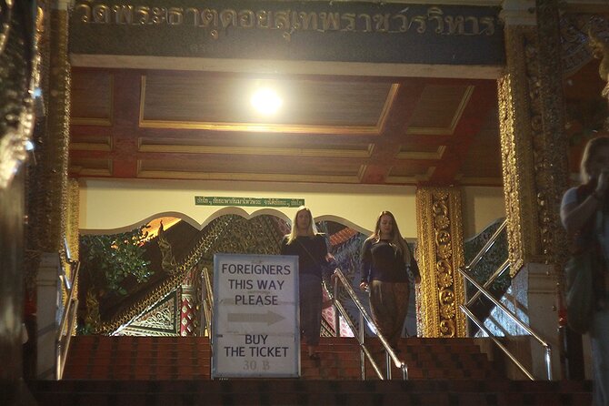 Doi Suthep and Wat Umong Night Tour From Chiang Mai - Pickup Locations and Process