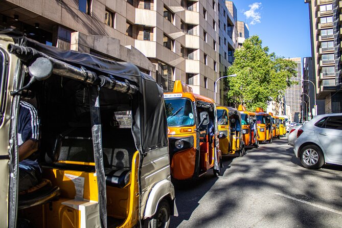 Downtown Johannesburg Tuk Tuk Tour With a Local Lunch