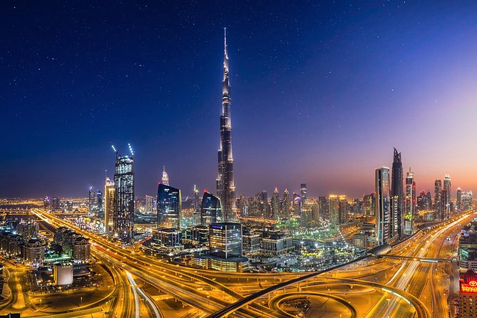 Dubai City Night Tour ( Luxury 4×4 Car)