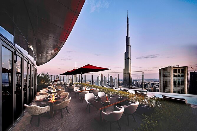 Dubai City Private Tour With Lunch at CE LA VI Address Sky VIew