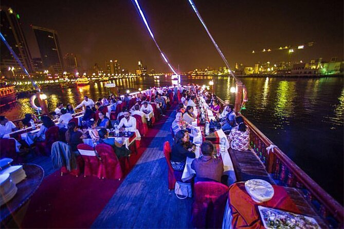 1 dubai creek 2 hour dhow dinner cruise Dubai Creek 2-Hour Dhow Dinner Cruise