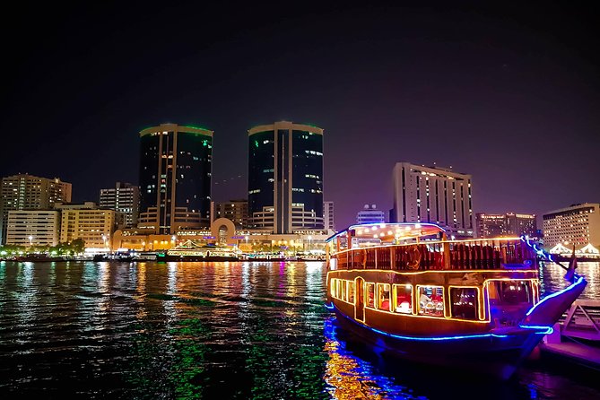 Dubai Creek Dinner Cruise With Sharing Transfer From Dubai