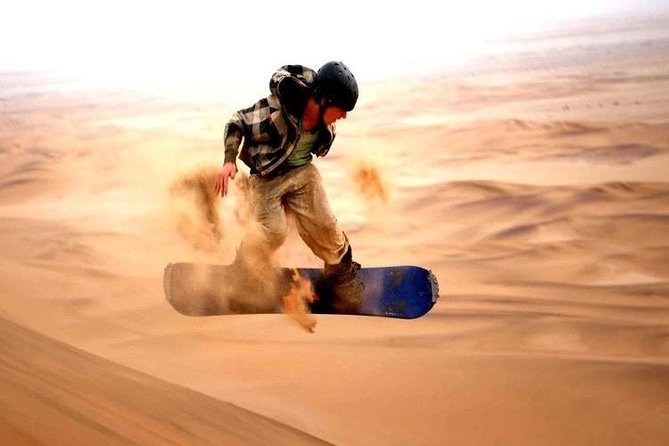 Dubai Desert 4×4 Dune Bashing, Sand-boarding, Camel Riding, Dinner ATV Vip Table