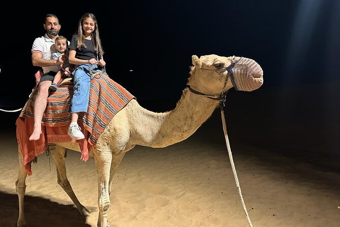 Dubai Evening Desert Safari With Dinner, Camel Ride and Show