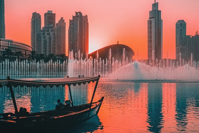 1 dubai fountain show and lake ride Dubai Fountain Show And Lake Ride