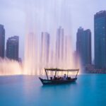1 dubai fountain show boat lake ride or bridge walk tickets Dubai Fountain Show Boat Lake Ride or Bridge Walk Tickets