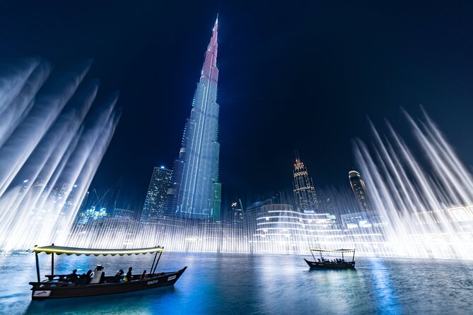 1 dubai fountain show lake ride tickets with transfers option Dubai Fountain Show & Lake Ride Tickets With Transfers Option