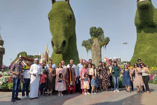 Dubai Half Day Tour of Miracle Garden & Global Village.