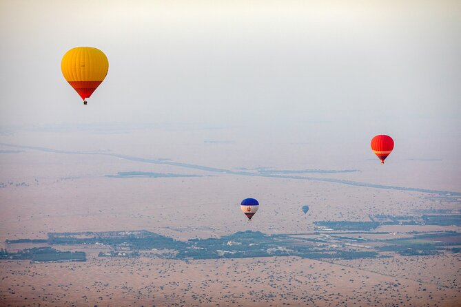 Dubai Hot Air Balloon With Breakfast Camel Ride & Falcon Show - Booking Information