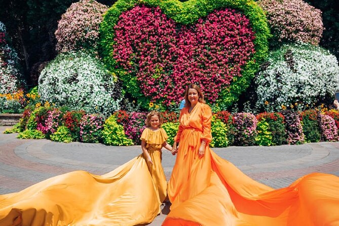 Dubai Miracle Garden Flying Dress Private Photoshoot - Photography Locations