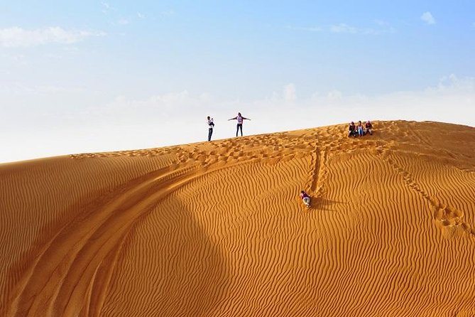 Dubai Morning Desert Safari: Sandboarding & Camel Trekking