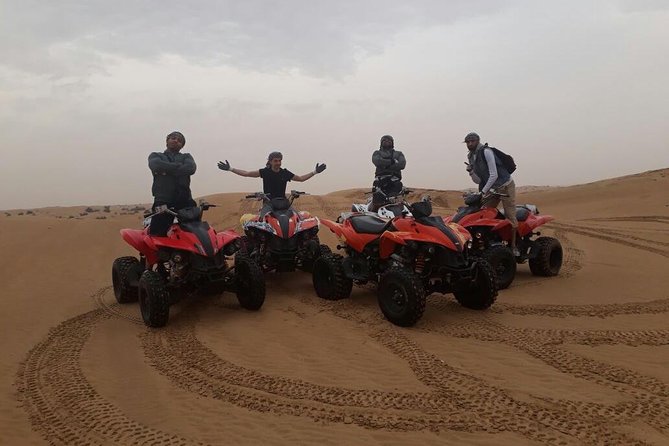 Dubai Morning Desert Safari With Quad Bike and Camel Ride