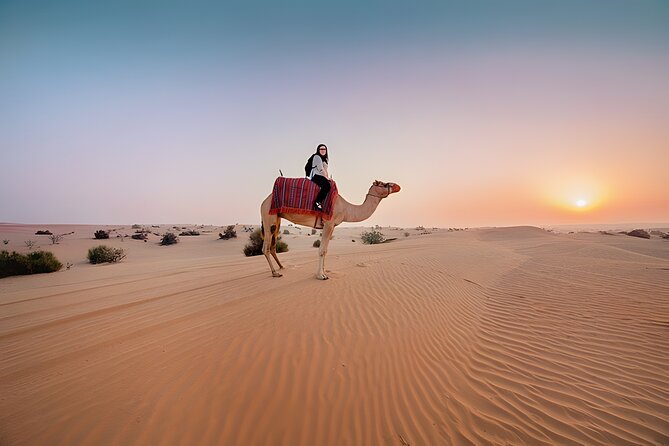 Dubai: Morning Quad Bike Activity– Sand Board and Camel Safari