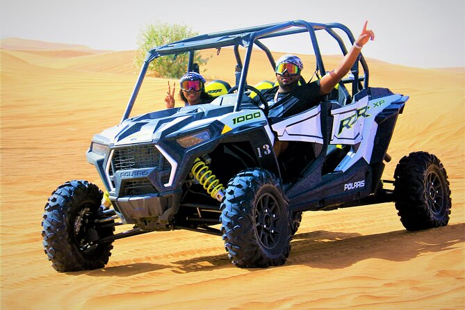 Dubai Polaris RZR 1000cc Dune Buggy Safari With BBQ & Camel Ride
