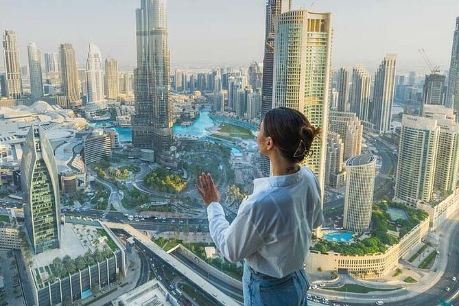 Dubai Sky View Observatory and Glass Slide