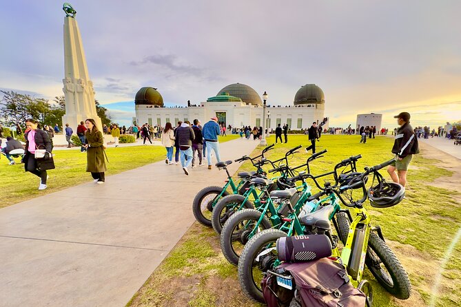 E-Bike Tour to the Griffith Park Observatory and Hollywood Sign