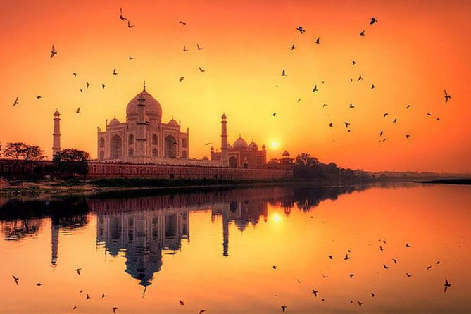 Early Morning Sunrise Taj Mahal and Agra Fort From Delhi By Express Highway