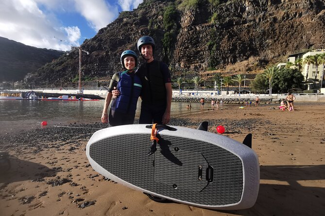 Efoil Surf Board Lesson in Calheta Beach