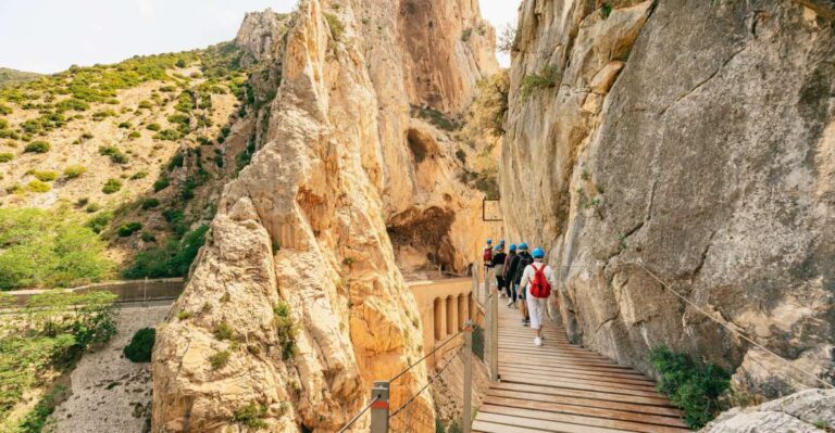 El Chorro: Caminito Del Rey Guided Tour With Shuttle Bus