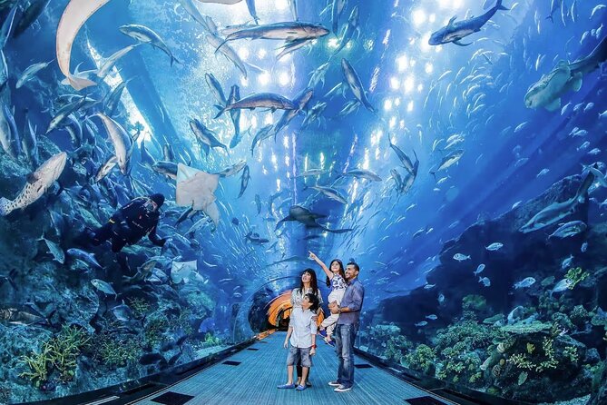 1 entrance to dubai aquarium and underwater zoo Entrance to Dubai Aquarium and Underwater Zoo