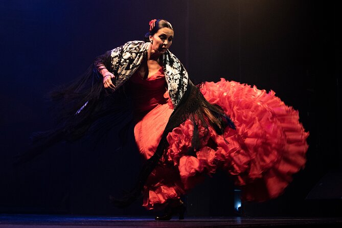 Entrance to the Flamenco Show at Teatro Flamenco Málaga