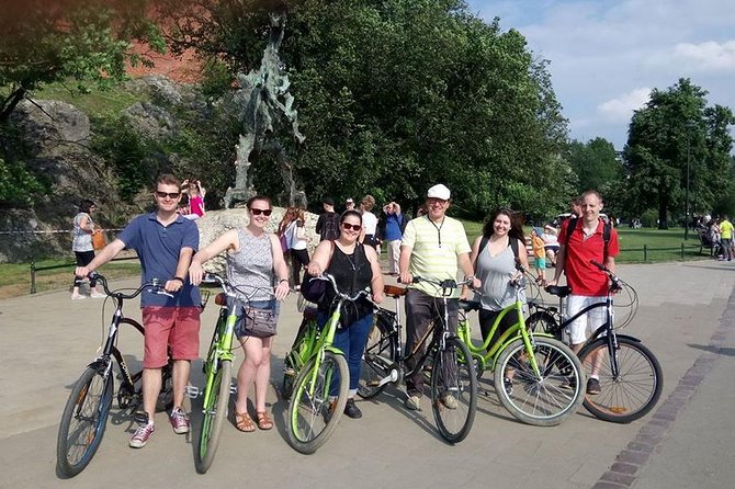 Evening 2h Orientation Bike Tour of the Old Town and Wawel Castle Panorama