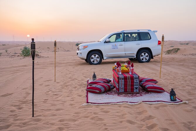 Evening Desert Safari With Camel Ride & Sandboarding