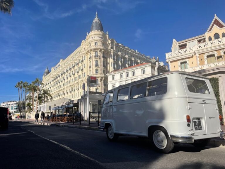 Exclusive 2 Hours City Tour in Cannes in a Vintage Bus