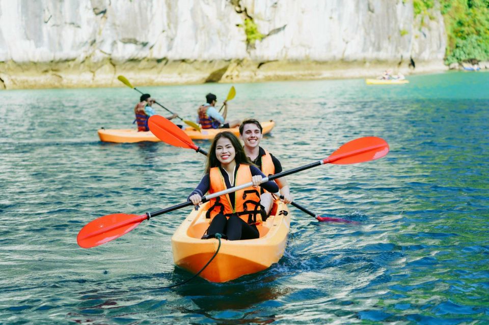 1 experience ha long bay 1 day tour with 5 stars cruise Experience Ha Long Bay 1 Day Tour With 5 Stars Cruise